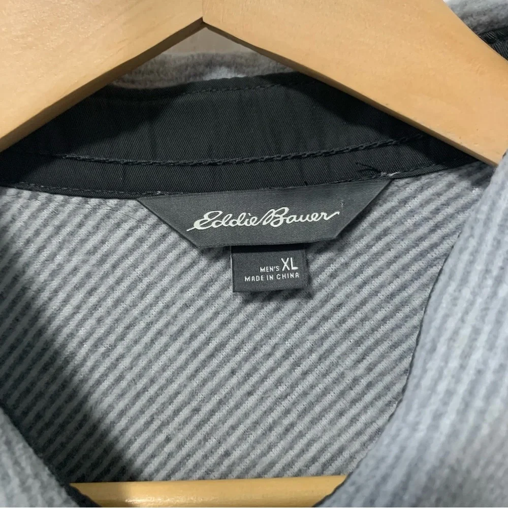 Men's Gray Button-Up Jacket Eddie Bauer - Picture 4 of 10